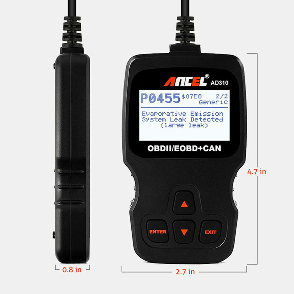 Ancel AD310 OBD2 Car Code Reader Scanner Diagnostic Tool Auto Check Engine Fault