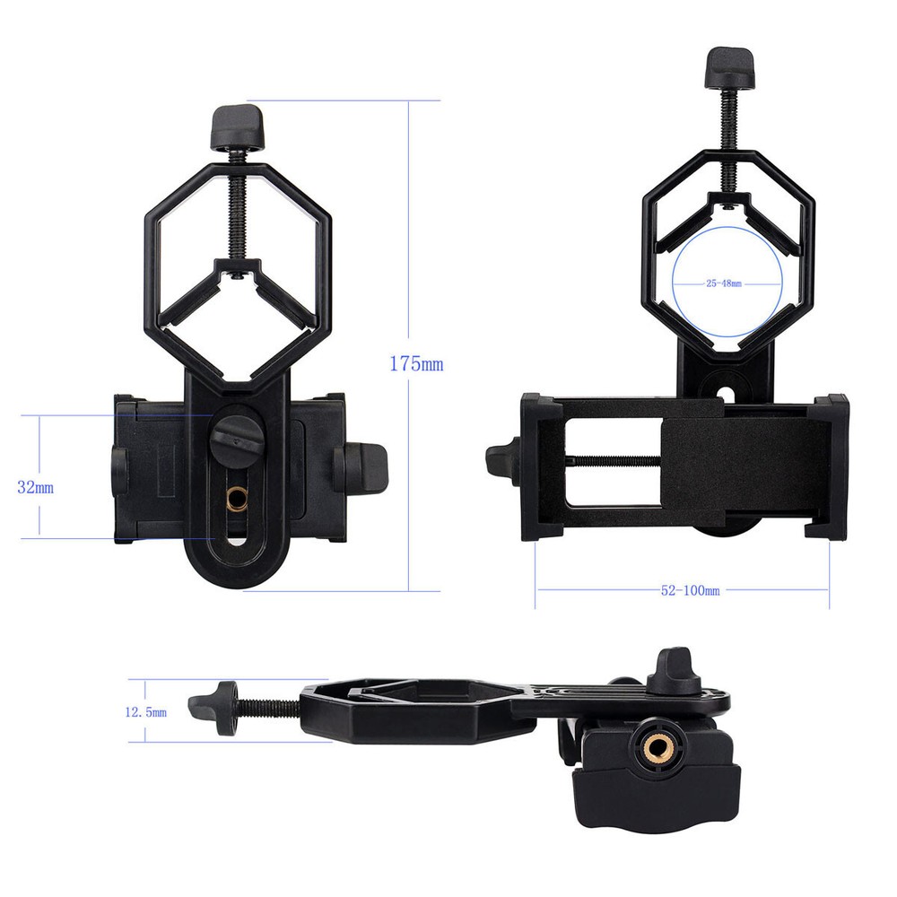 Universal Cell Phone Bracket Adapter Mount for Telescope Spotting Scope svbony