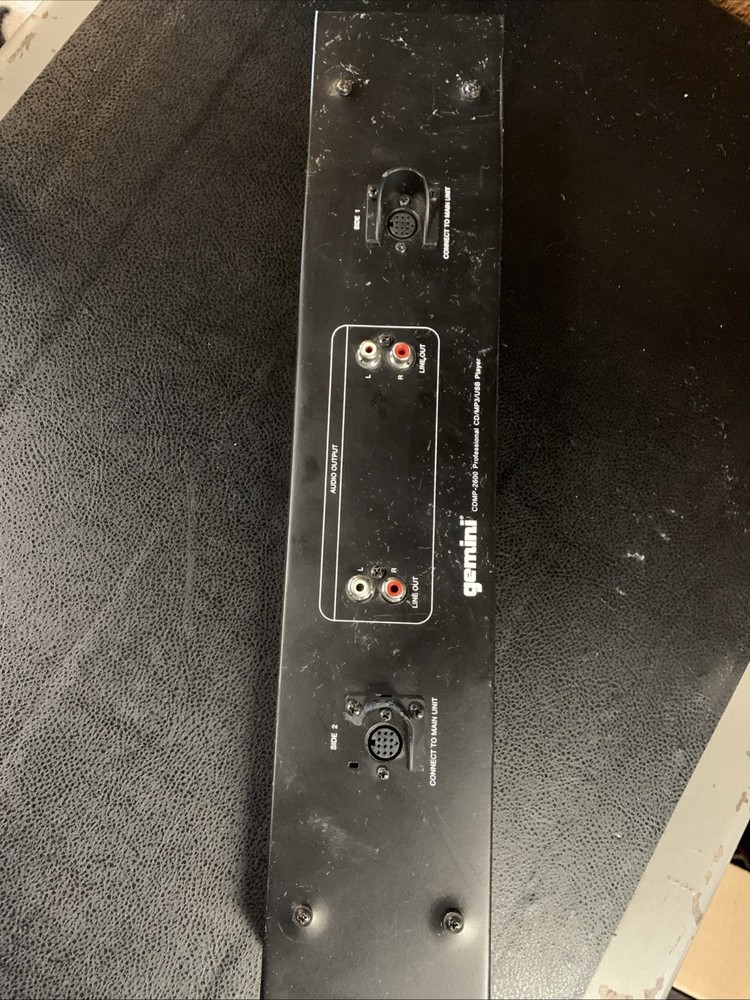 Gemini CDMP-2600 Professional DJ Interface Only. Untested