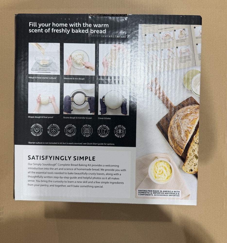 Nordic Ware Simply Sourdough Starter Set