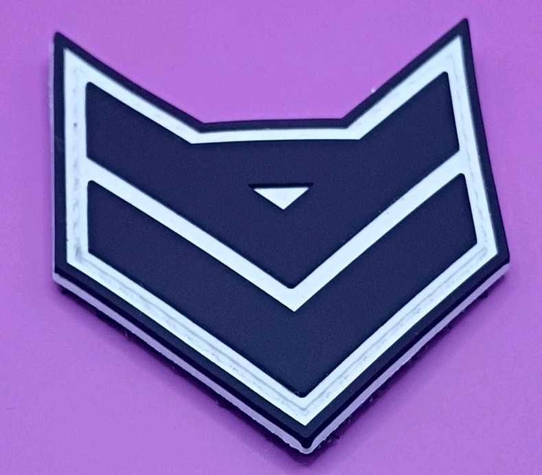 Tactical PVC Chevrons Patch