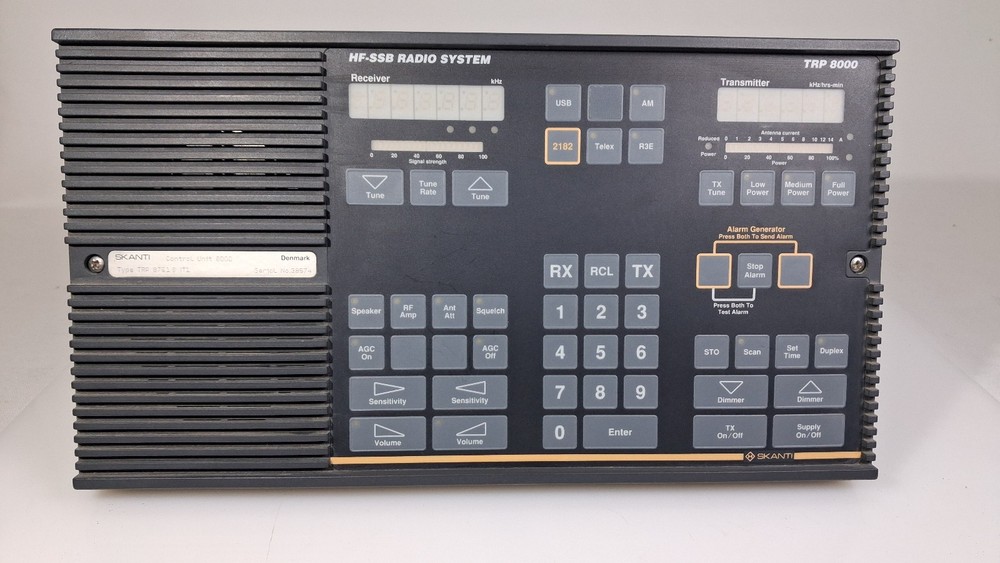 Skanti TRP 8000 marine hf ssb control panel