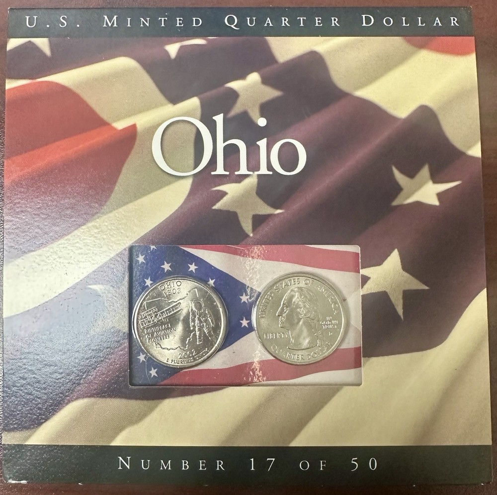 The States Quarter Program in Original Package- Five, 2 Quarter Packages.
