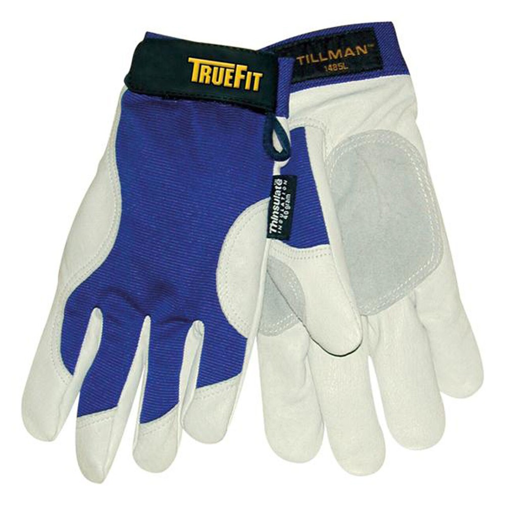 Tillman 1485 True Fit Top Grain Pigskin Thinsulate Lined Work Gloves Medium