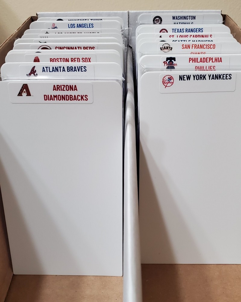 BUNDLE - 3 League GRADED Size Dividers - *NFL *MLB *NBA !