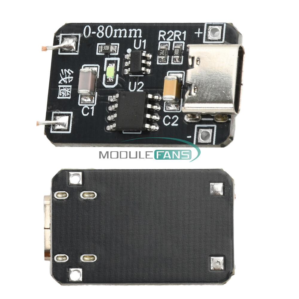 0~80mm Induction Wireless Power Supply Transmitter Coil Module + 5PCS Led Lamp