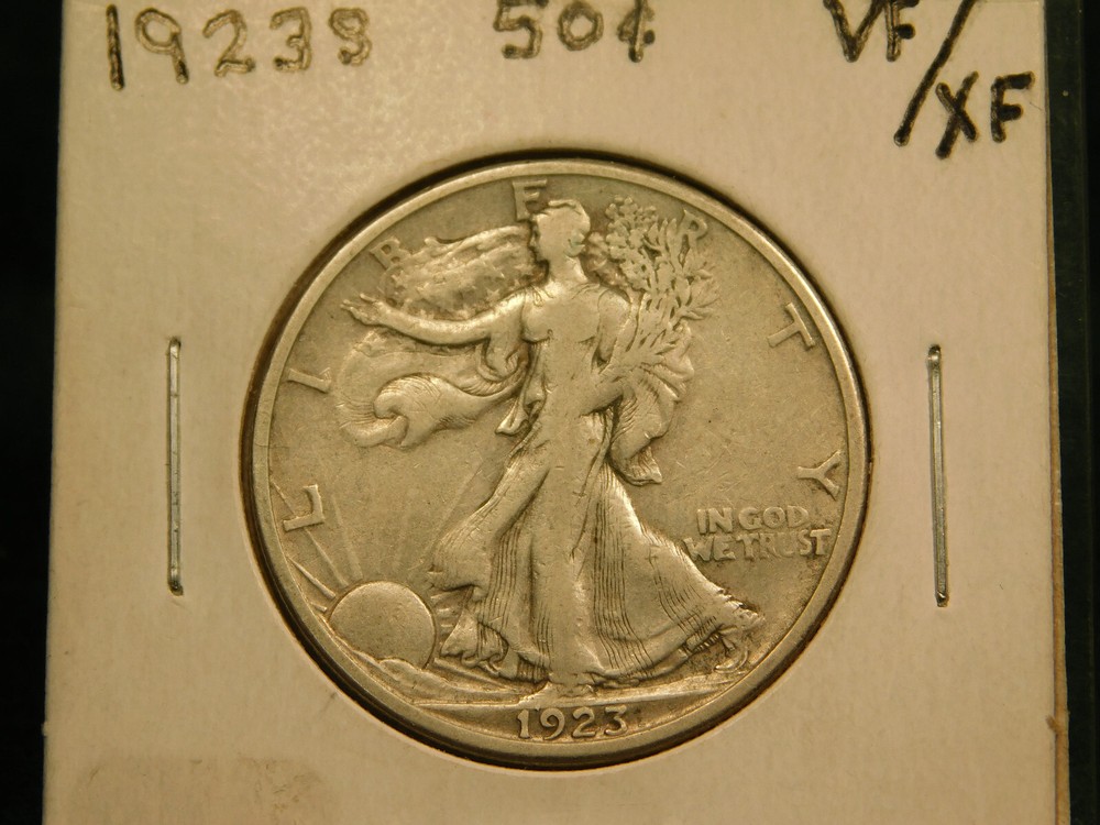 1923 S   Walking Liberty Half    Item # 12528