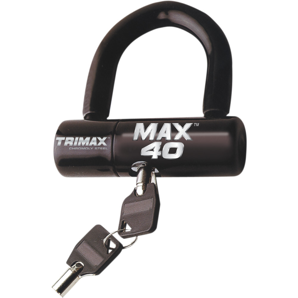 Trimax U-Lock Disc Lock - Black | MAX40BK
