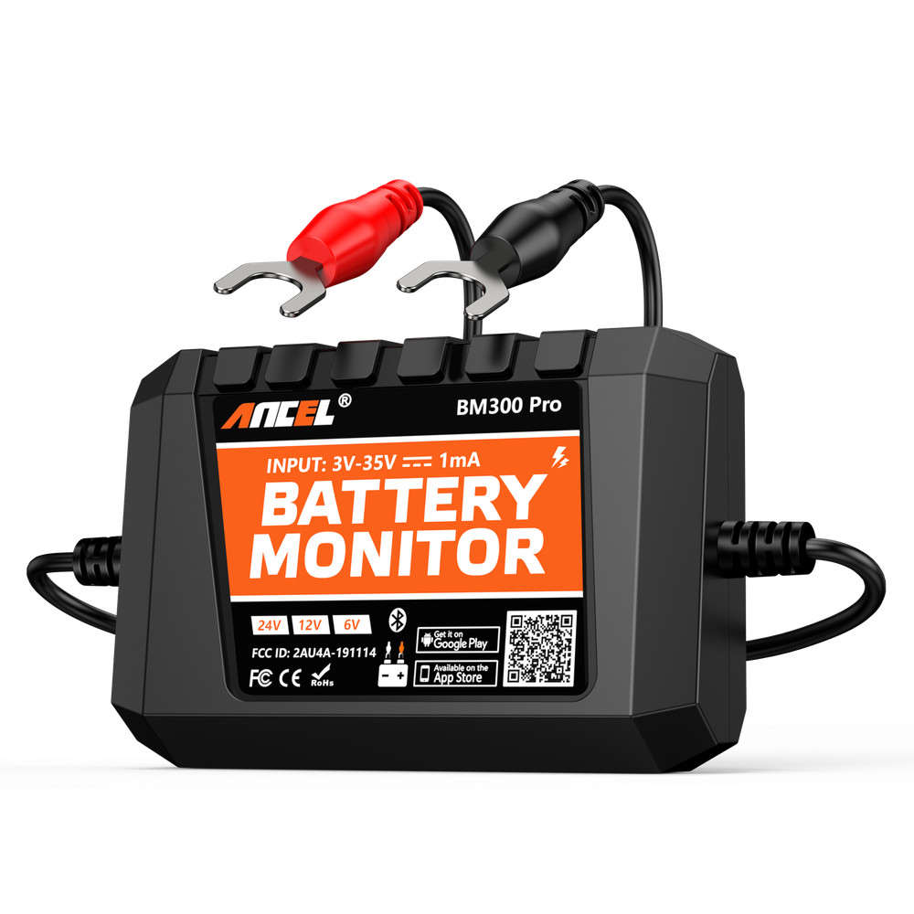 ANCEL 6V 12V 24V Car Battery Tester Charging System Analyzer for Android IOS