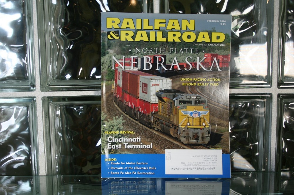 Railfan & Railroad Magazine February 2016