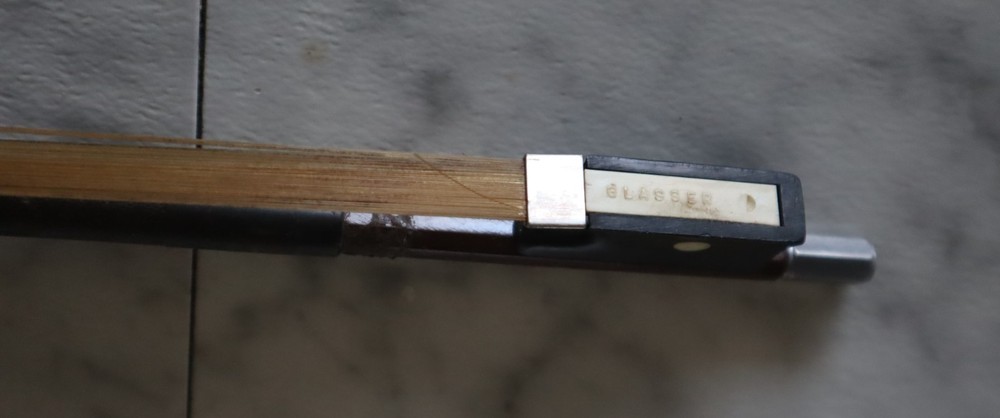 Vintage Glasser Violin Bow 29"