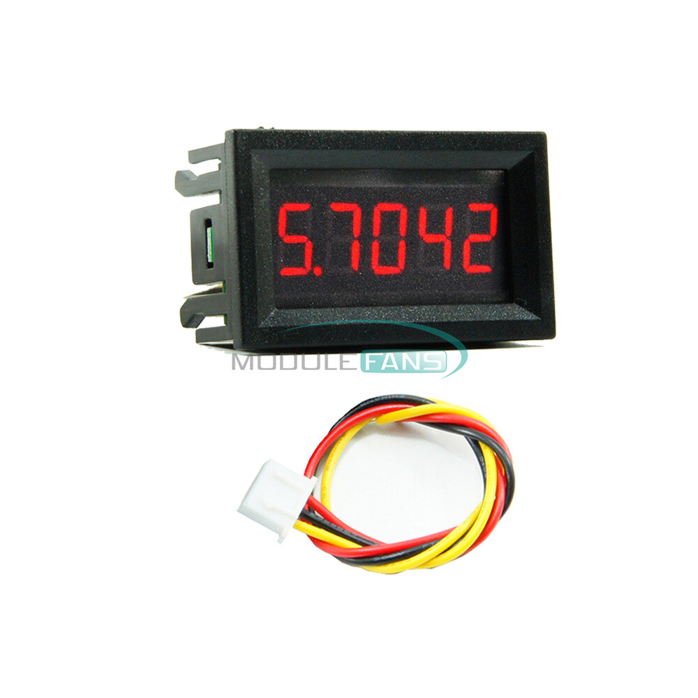 DC0-33V 0.56 inch LED Display Three-wire Five-digit High-precision Voltmeter