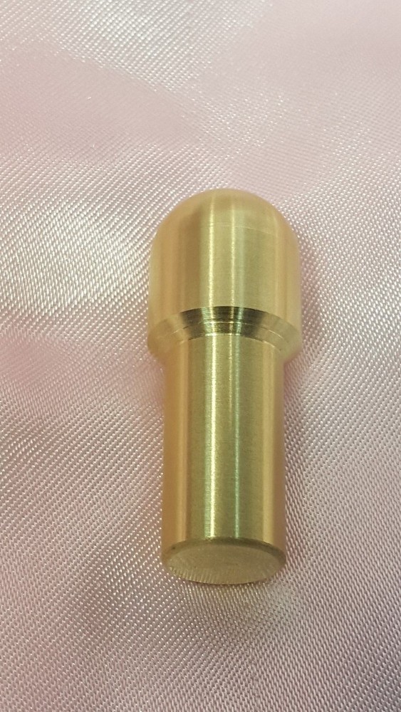 Brass Muzzle Lap 1/2" - Gunsmith Tools - Rifle - Pistol Crowning - Lapping Crown