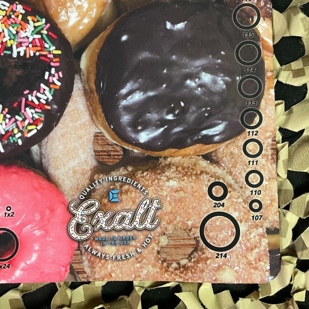 NEW Exalt V2 Paintball Tech Mat - Small - Donuts