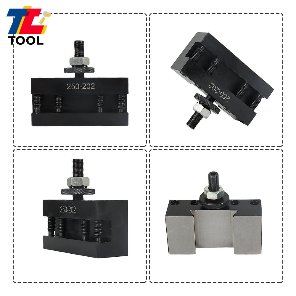 3×BXA #2 250-202 Quick Change Turning Facing Boring Tool Post Holder