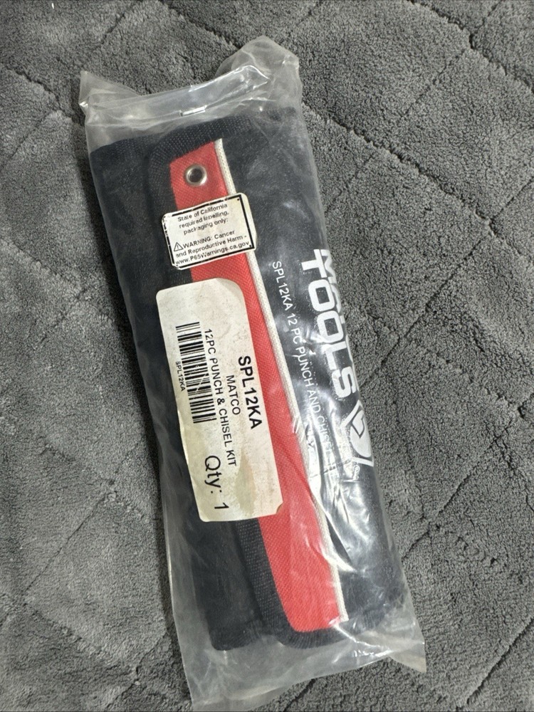 MATCO 12 PC PUNCH & CHISEL SET