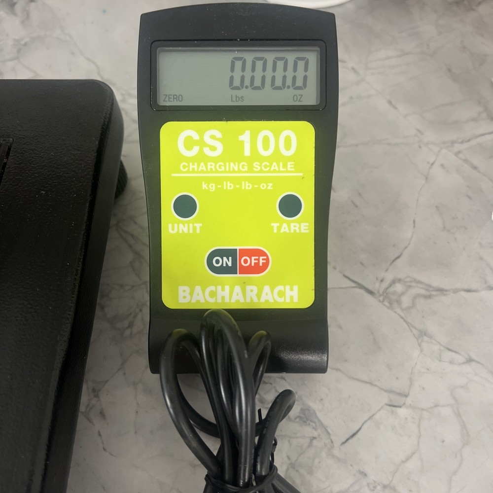 Bacharach CS100 Electronic Refrigerant Charging Scale With Case