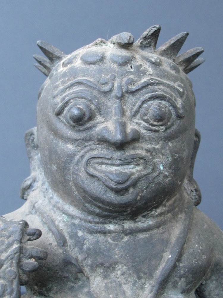 Old Deity In Bronze, Bali