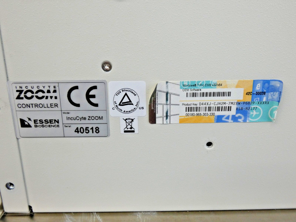 Essen Bioscience IncuCyte Zoom Microscope & Controller For Live Cell Analysis