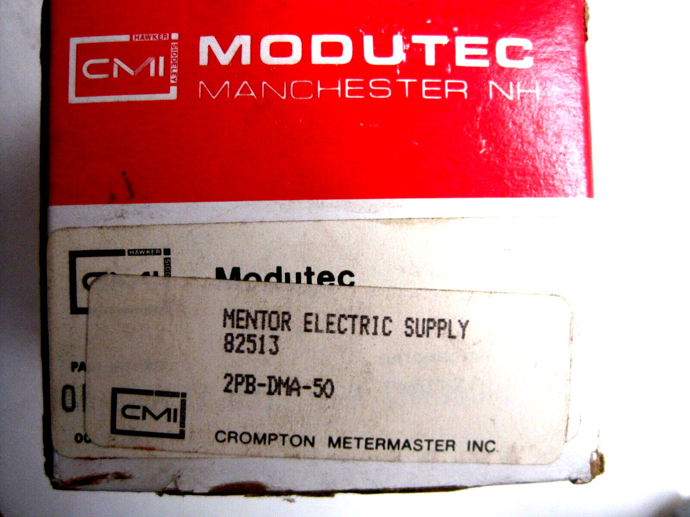 New Modutec 2PB-DMA-50 Panel Meter 82513  2PBDMA50