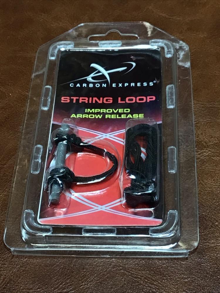 Carbon Express String Loop Improved Arrow Release SEALED