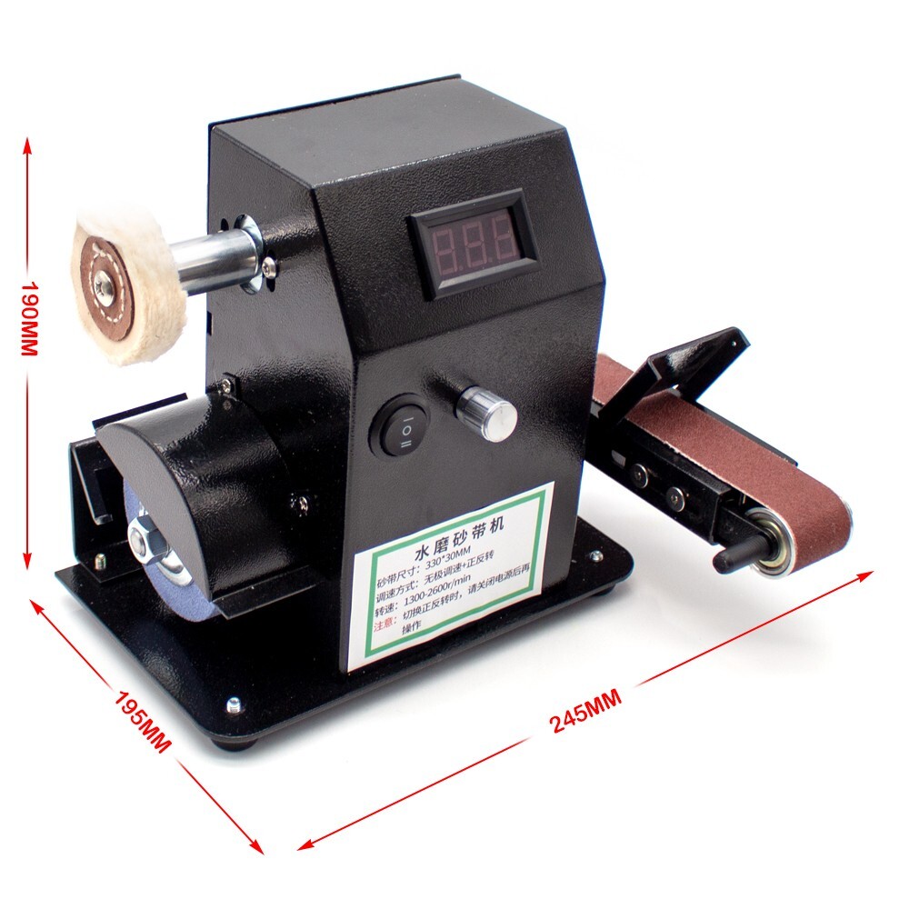Water-Cooled Knife Sharpener Sharpening Machine Automatic Electric Belt Sander