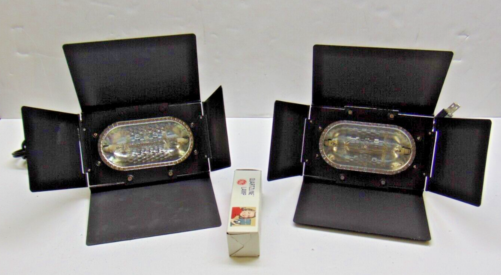 Quartz Studio Lite set 2 Studio Lights original box 710SL lights One tripod