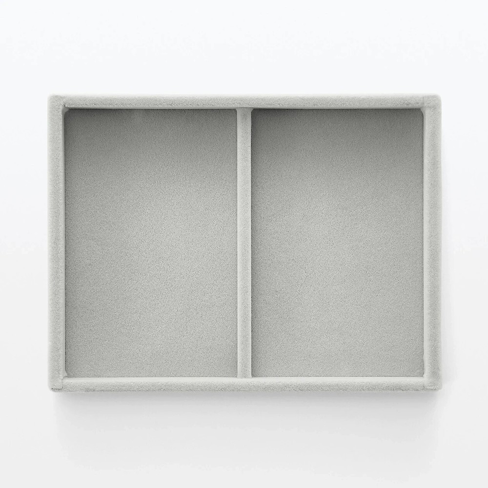 MUJI Stackable Velour case vertical for acrylic cases