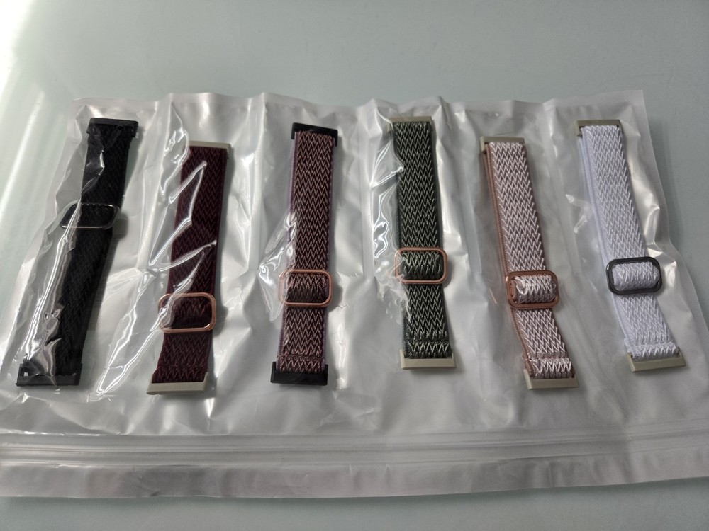 Ouwegaga 5 Pack Fit Bit Versa Replacement Bands, Multicolor Washable, New