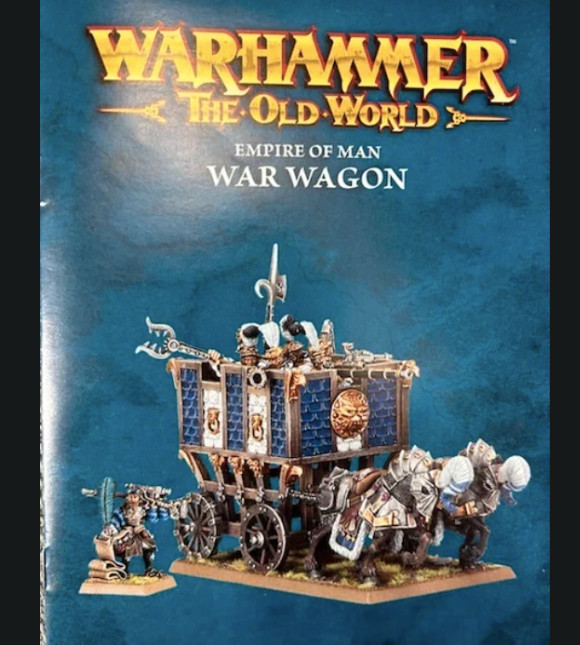 Empire of man War wagon Warhammer New