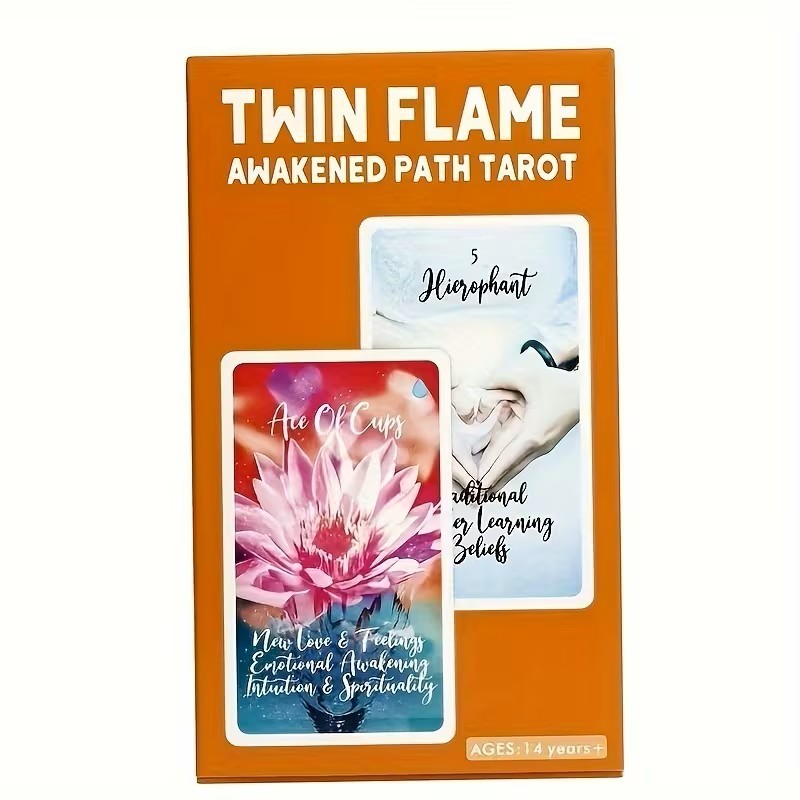 Twin Flame Awakened Path Tarot Deck