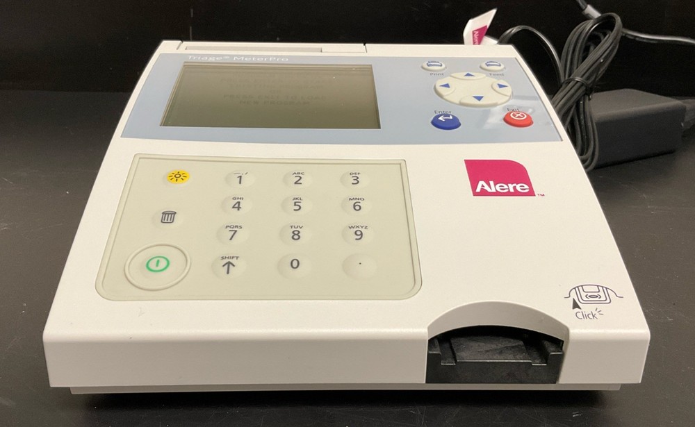Alere Triage MeterPro 55070 Chemistry Analyzer with Accessories