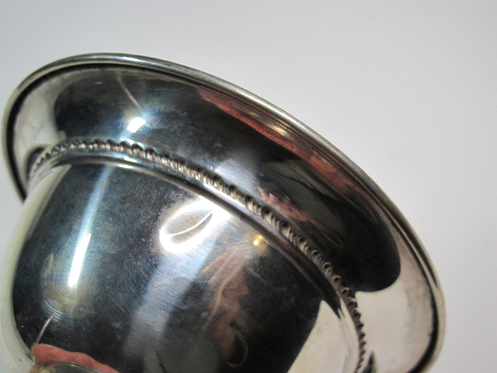 Sterling Silver Candy Dish Weighted 5” Diameter