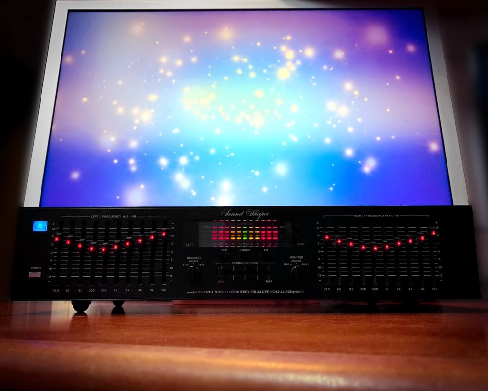 ADC SS-117EX 🌈RaRe🌈 Vintage Stereo Equalizer Spatial Expander Effect