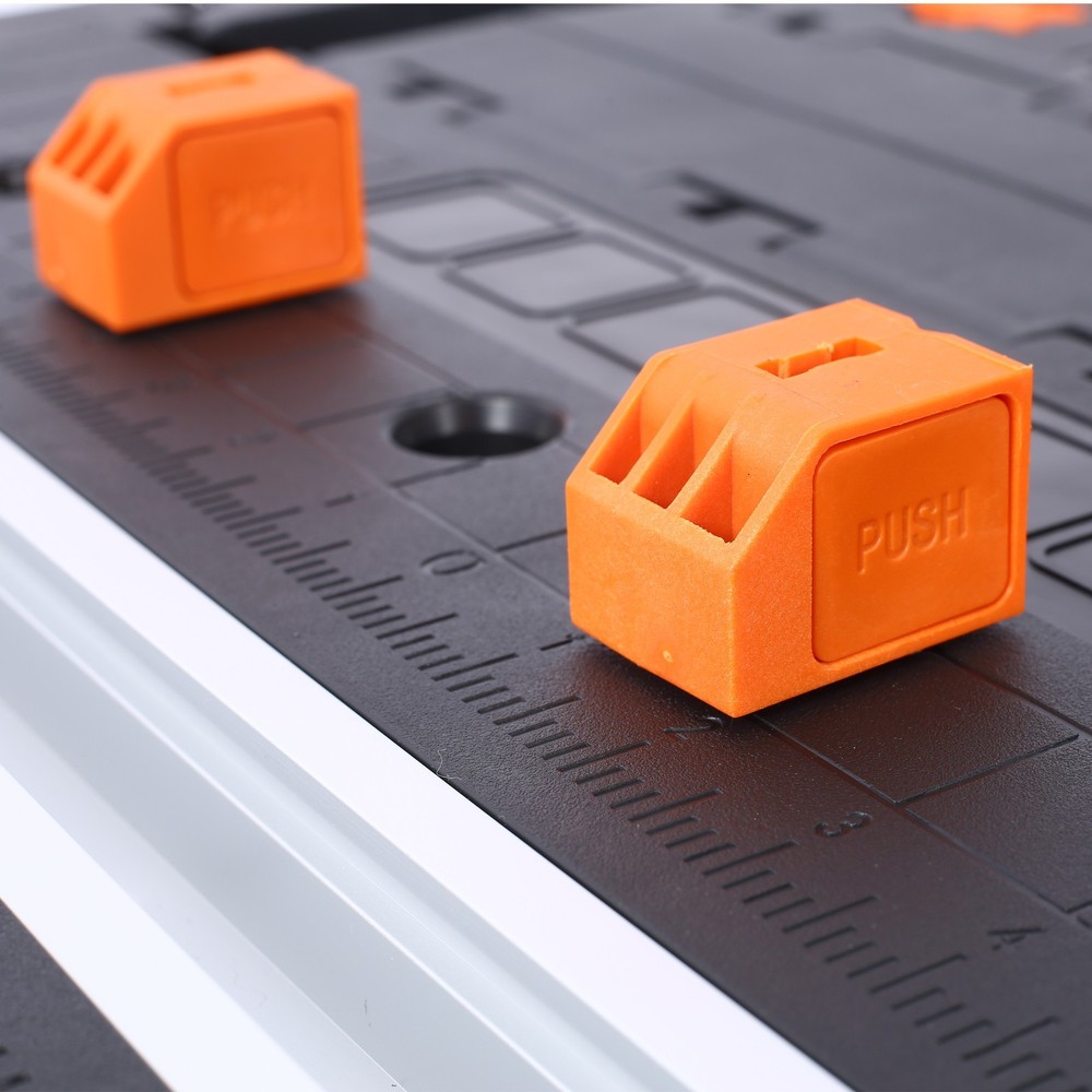 Portable Folding Work Table Sawhorse Workbench 2-in-1 Large Load Capacity