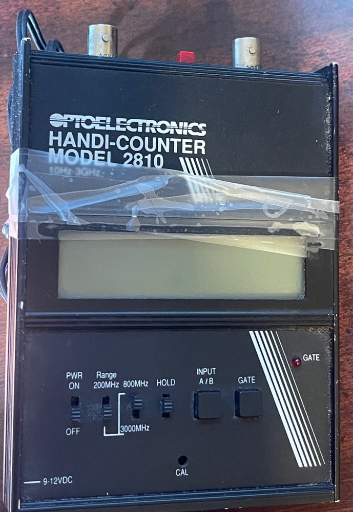 Optoelectronics Handi-Counter Model 2810 Working w/ 1 antenna