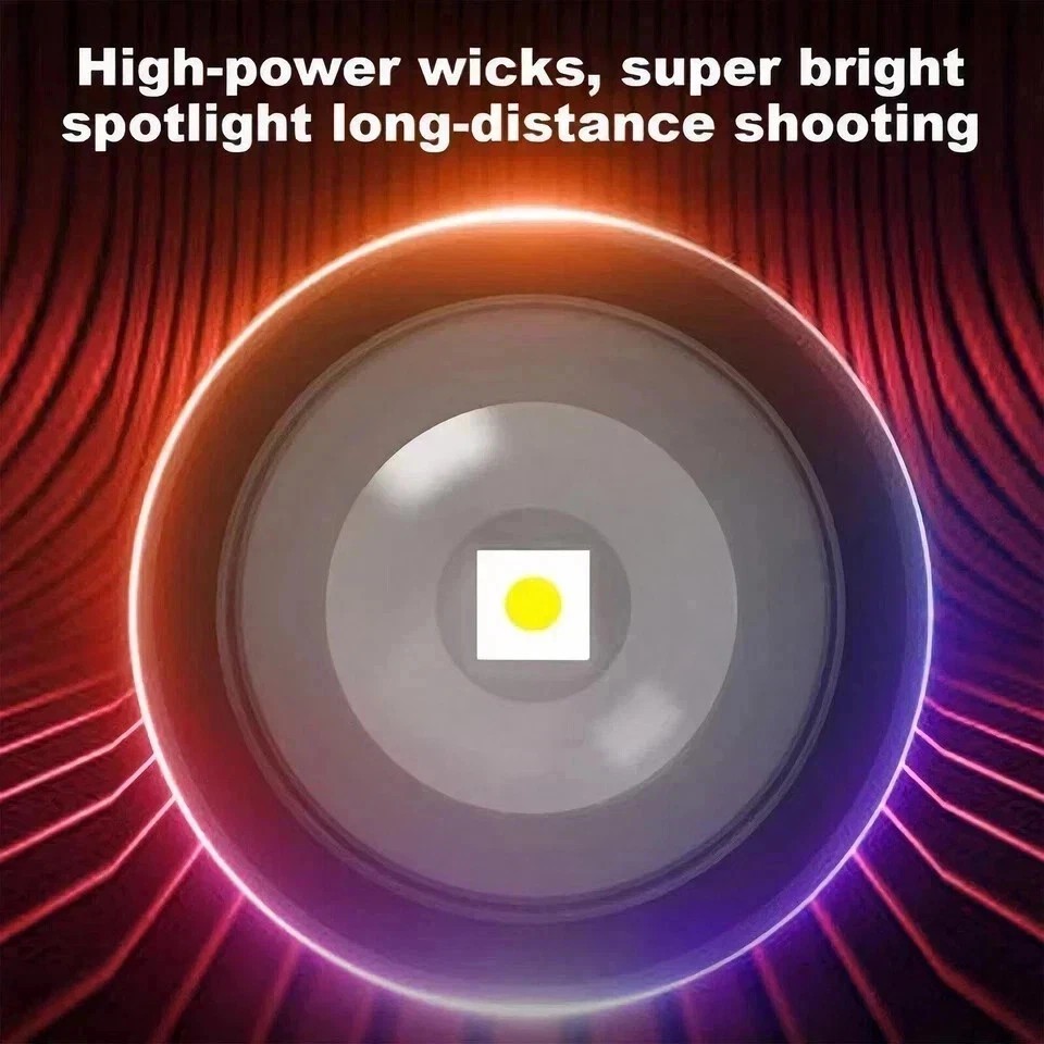 The Ultimate Survival Flashlight Camping Survival Emergency Disaster Flashlight