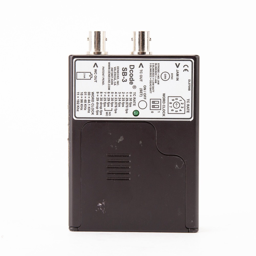Denecke Dcode SB-3 Syncbox Time-Code Generator Word Clock - SKU#1969191