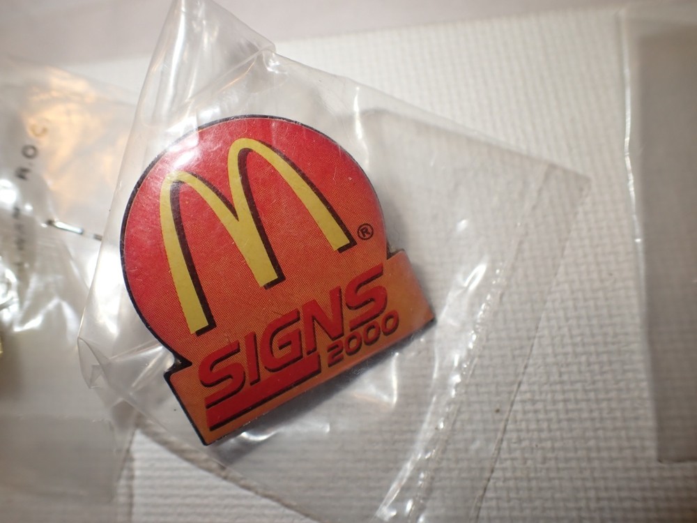 8 Assorted McDonalds Enamel Lapel Pins NIP NEW