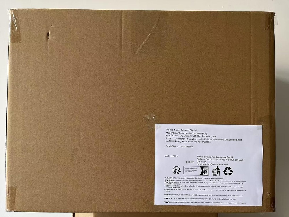 Scotte Shiny Pipe Small red