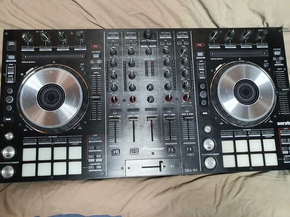 Pioneer DJ DDJ-SX Double Deck Digital DJ Controller mixer Confirmed Operation