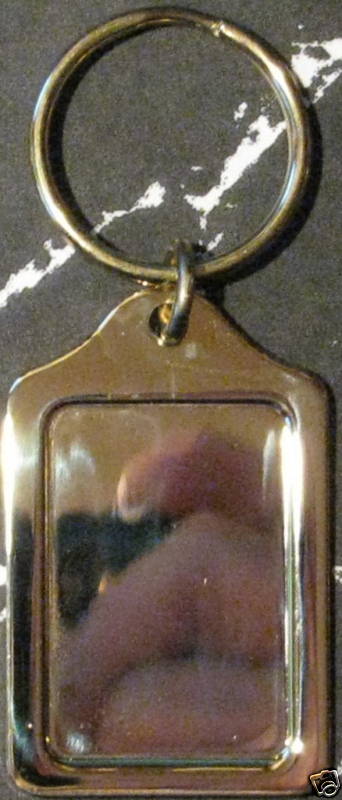 State of Vermont Flag Solid Brass Key Chain NEW