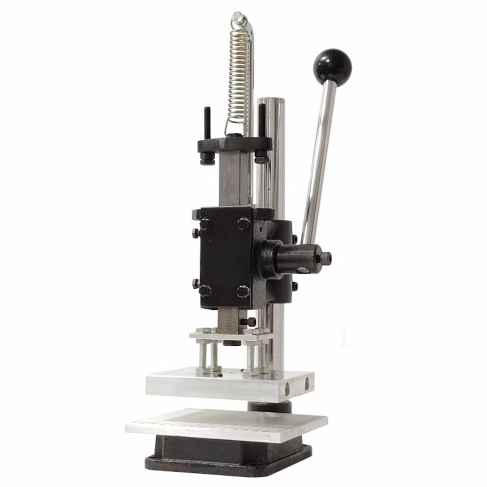 Leather Hole Puncher Hand Punching Machine Press Punch Tool Leather Craft