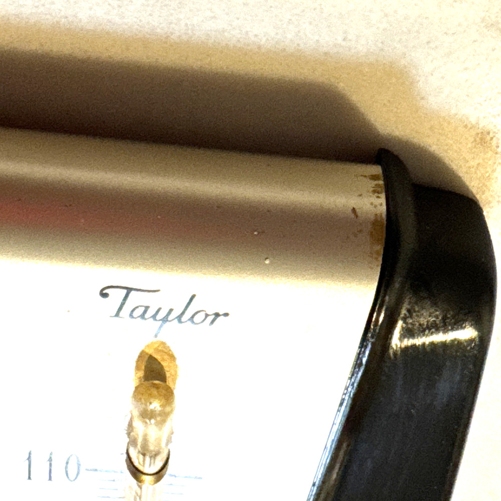 NICE TAYLOR INSTRUMENT CO. MCM BAROMETER THERMOMETER WALL MOUNT WORKING