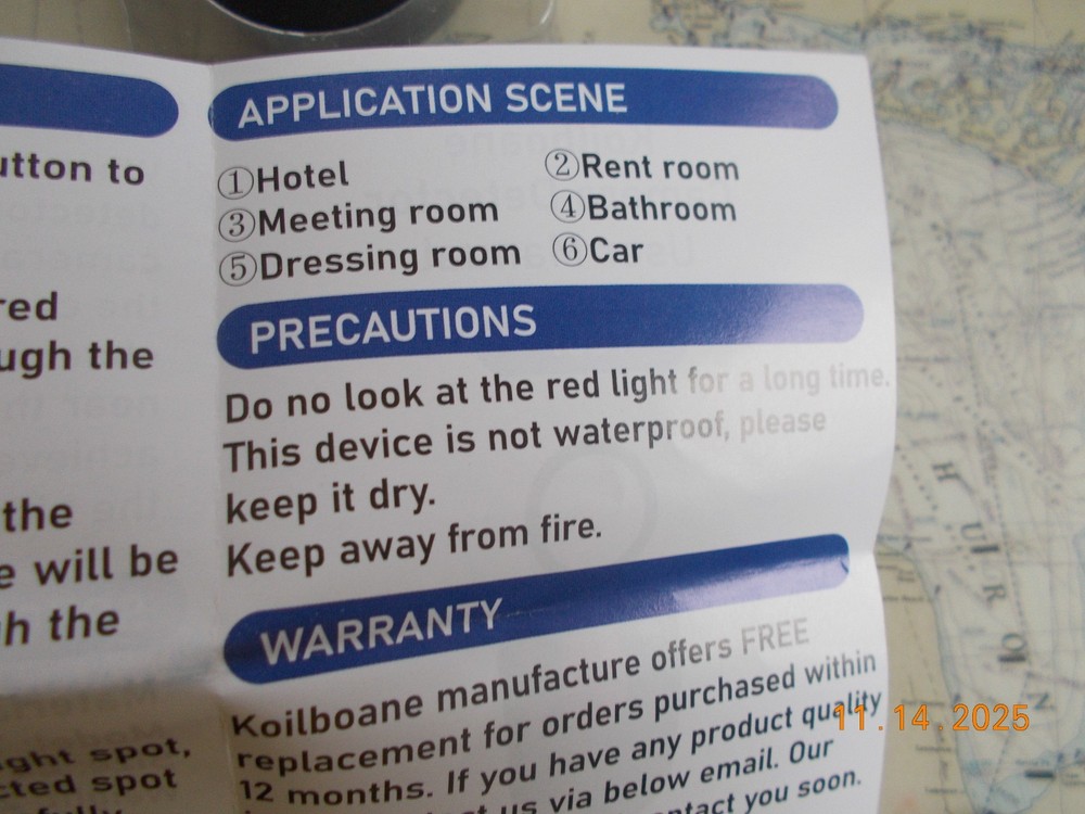 NIOB Koilboane Camera Detector