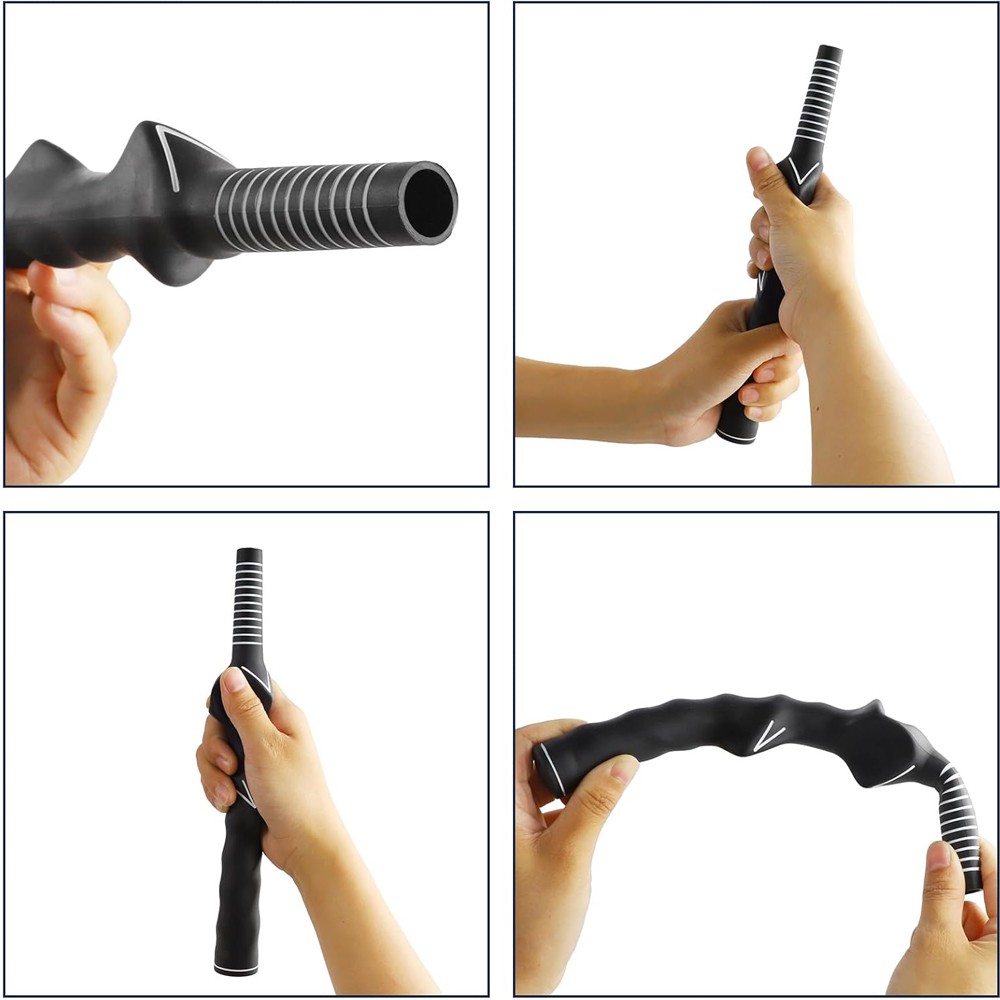 2Pack Right-Hand Golf Swing Training Grip Standard Teaching Aid Warm Up Trainer