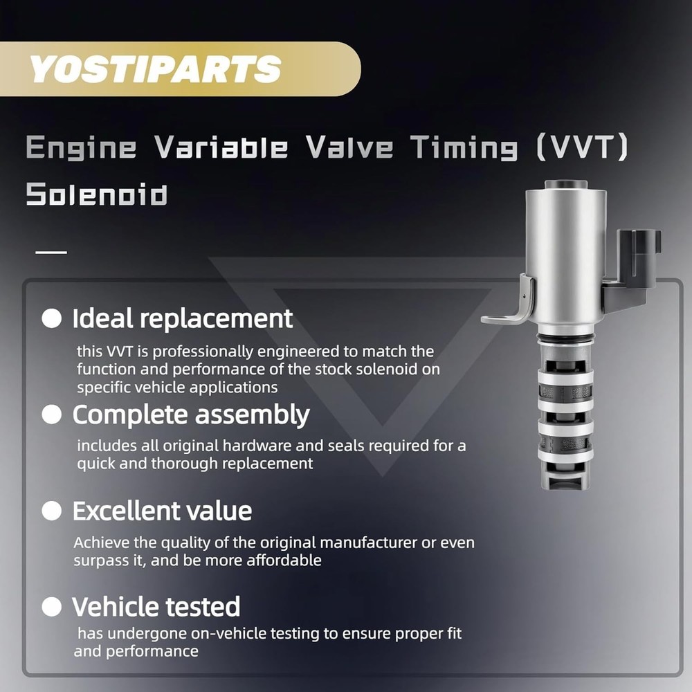 Engine Variable Valve Timing solenoid VVT Compatible with Sentra Maxima Front...