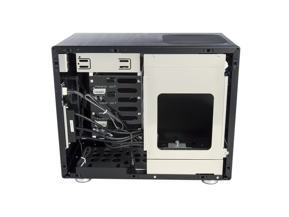 Computer Case By Integer Computers Black Aluminum Model B-18