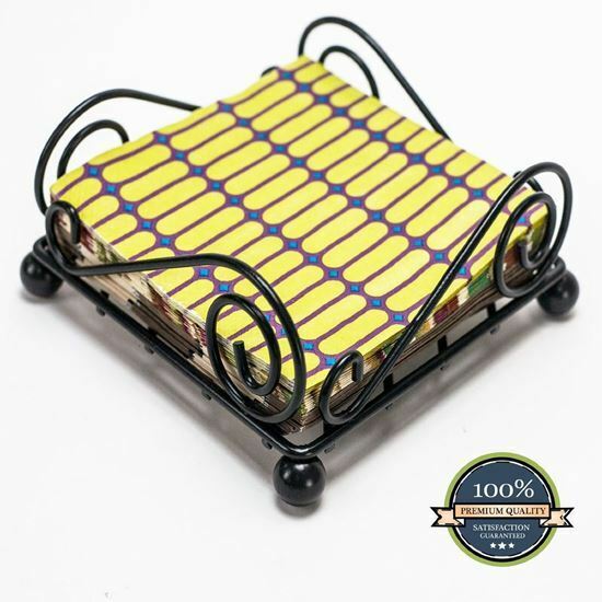 Flat Horizontal Napkin Holder With Modern Design for Dining Table and Kitchen