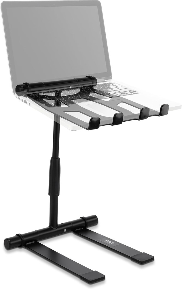 Portable Folding Laptop Stand - Standing Table with Adjustable Angle, Foldabl...